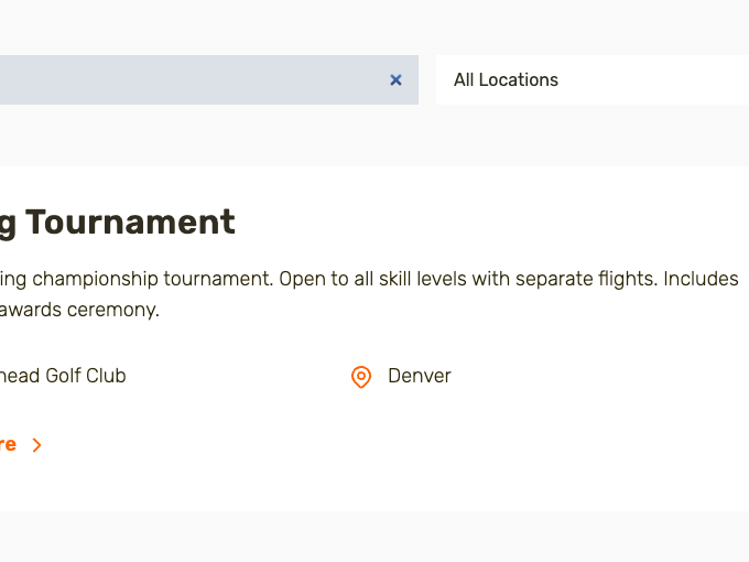 Dynamic Filtering & Search